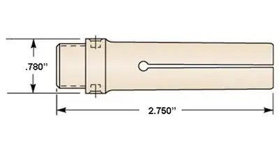 B2 Master Feed Finger, 9/16'', Acme-Gridley